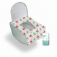 Confezione di coprisedili per WC monouso impermeabili