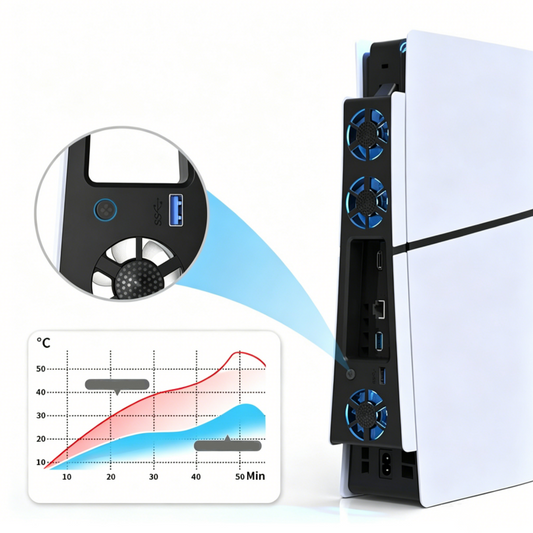 Ventola di raffreddamento esterna per PS5 Slim