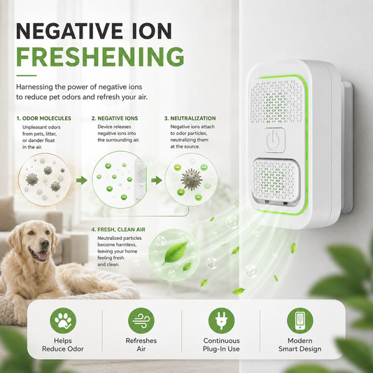Mini Purificatore d'Aria Plug-In a Ioni Negativi