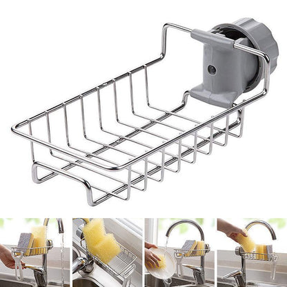 🏠 Promozione del mese – 50% di sconto ✨ Rastrelliera organizer per lavello da cucina 🍽️