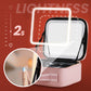 💝Trousse da trucco portatile con specchio a LED