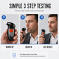 🔥 SCONTO DEL 50% 🔥 Etilometro portatile per uso personale – Tester BAC accurato con risposta rapida, design ergonomico e struttura in ABS affidabile – Ideale per bere responsabilmente