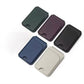 Supporto magnetico 2 in 1 in pelle PU per carte e telefono