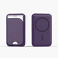 Supporto magnetico 2 in 1 in pelle PU per carte e telefono