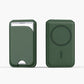 Supporto magnetico 2 in 1 in pelle PU per carte e telefono