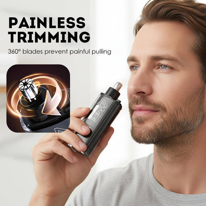 📢📢 50% DI SCONTO!! ⏰ Trimmer per peli di naso e orecchie con display LED 💡✨