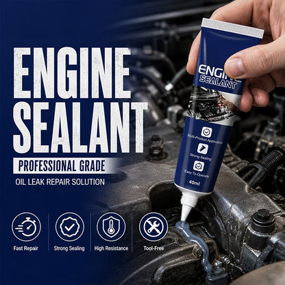 ⚙️Sigillante per motori automobilistici resistente alle alte temperature 🔥Sigillante permanente multiuso per perdite 🛠️Facile riparazione fai da te dell'auto