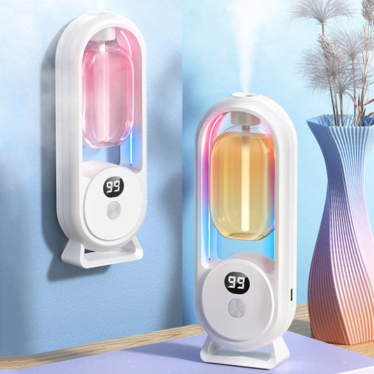 📢📢SCONTO DEL 50%! ⏰ Diffusore automatico per aromaterapia – Nebulizzazione fine, timer programmabile e luce LED, ideale per la camera da letto e l'ufficio 🌿💡