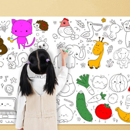 🎨Offerta a Tempo Limitato - 49% di SCONTO🖌️Rotolo da Disegno per Bambini