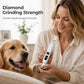 Lima elettrica per unghie degli animali domestici con indicatore di carica a LED 🐶 PREOCCUPATO PER IL TAGLIO DELLE UNGHIE? 🐶 Lima elettrica – Indicatore di carica a LED, silenziosissima, 3 semplici passaggi – Toelettatura senza stress! 🛡️