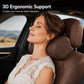 🚗💤 Allevia la stanchezza da guida! Cuscino universale in memory foam per poggiatesta dell'auto, cuscino ergonomico di sostegno per il collo, ideale per lunghi viaggi in auto