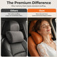 🚗💤 Allevia la stanchezza da guida! Cuscino universale in memory foam per poggiatesta dell'auto, cuscino ergonomico di sostegno per il collo, ideale per lunghi viaggi in auto