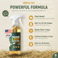 Spray naturale per la pulizia del pollaio
