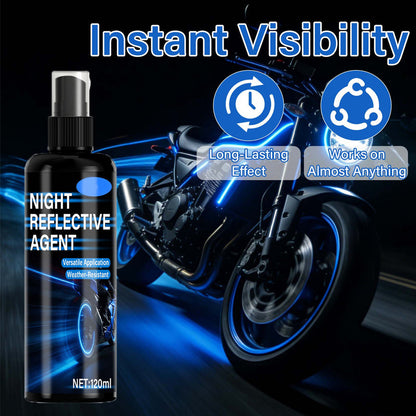 Spray riflettente notturno multiuso