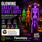 👻Sconto del 50% per Halloween! 💀Le migliori decorazioni per un'atmosfera spettrale!🎃💡 Luci a forma di scheletro a energia solare da piantare nel terreno – Si illuminano al buio, alimentate a energia solare, facili da installare.👻🪦✅