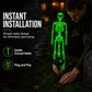 👻Sconto del 50% per Halloween! 💀Le migliori decorazioni per un'atmosfera spettrale!🎃💡 Luci a forma di scheletro a energia solare da piantare nel terreno – Si illuminano al buio, alimentate a energia solare, facili da installare.👻🪦✅