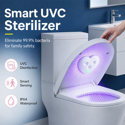 Lampada sterilizzante UVC intelligente per WC