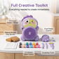 🎨 SCONTO 50%! 🏺 Set Tornio Elettrico per Bambini FAI DA TE – Facile da usare, esperienza creativa & sicuro – Perfetto per modellare e creare con l’argilla 👧