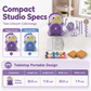 🎨 SCONTO 50%! 🏺 Set Tornio Elettrico per Bambini FAI DA TE – Facile da usare, esperienza creativa & sicuro – Perfetto per modellare e creare con l’argilla 👧