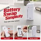 Power bank di emergenza portatile alimentato a batterie AA con torcia LED