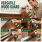 Spray repellente per termiti su diverse superfici in legno