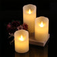 Candela senza fiamma a LED con effetto tremolante