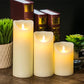 Candela senza fiamma a LED con effetto tremolante