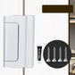 💥 Sconto del 50%! 🔒 Serratura di rinforzo per porte in lega di alluminio – maggiore sicurezza contro le effrazioni. Protezione antiurto in gomma morbida, facile da aprire e da montare. Nero o bianco 🚪