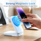 💯⚡Supporto di ricarica magnetico pieghevole 3-in-1 per dispositivi di uso quotidiano