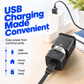 Caricabatterie portatile ricaricabile per batterie a bottone