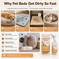 Spray smacchiatore e deodorante per cucce per animali domestici senza risciacquo