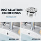 🚰✨ Coperchio Tondo per Foro di Troppopieno Lavandino Bagno – Installazione Facile, Finitura Lucida e Senza Attrezzi! 🛁