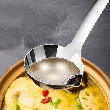 🔥Acquistane 1 e ricevi 1 in omaggio🎁Mestolo separatore per olio e zuppa in acciaio inossidabile
