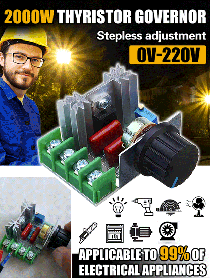 Regolatore di tensione con funzione di aumento e riduzione della tensione da 2000 W (505 OFF)