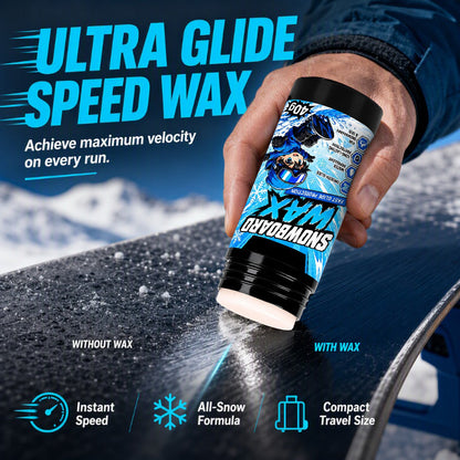 Stick per sci da snowboard a sfregamento rapido