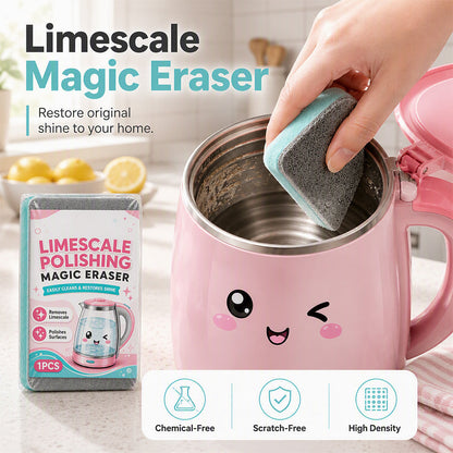 Spugna “Magic Eraser” per rimuovere il calcare