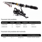 🎣Set completo di attrezzatura da pesca da viaggio con borsa per il trasporto