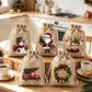 🎄 Risparmia il 50%! 🎁 Sacchetti regalo con coulisse – Festosi, riutilizzabili e perfetti per confezionare i regali ✨