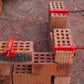Clip regolabili per la linea Brick in PA6 e guide di scorrimento estese
