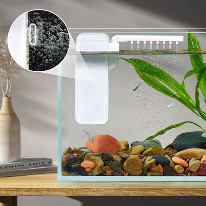 Mini filtro multifunzionale per acquari di piccole dimensioni