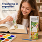 Libro da colorare ad acquerello tascabile per bambini