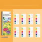 Libro da colorare ad acquerello tascabile per bambini