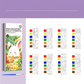 Libro da colorare ad acquerello tascabile per bambini