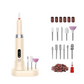 💅 SCONTO DEL 50%! 🔋 Trapano elettrico per unghie senza fili – Portatile, ricaricabile e con base di ricarica – Manicure professionale a casa in tutta semplicità ✨