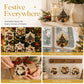 🎄SCONTO DEL 50% IN QUESTO MOMENTO! Set di decorazioni natalizie fai da te da appendere – Decorazioni per l’albero di Natale fai da te con strass perlati 5D, kit di artigianato festivo fatto a mano per le decorazioni natalizie della casa