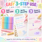 Set di 9 Penne Gel Cancellabili Colorate con Custodia