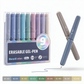 Set di 9 Penne Gel Cancellabili Colorate con Custodia
