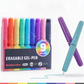 Set di 9 Penne Gel Cancellabili Colorate con Custodia