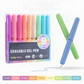 Set di 9 Penne Gel Cancellabili Colorate con Custodia