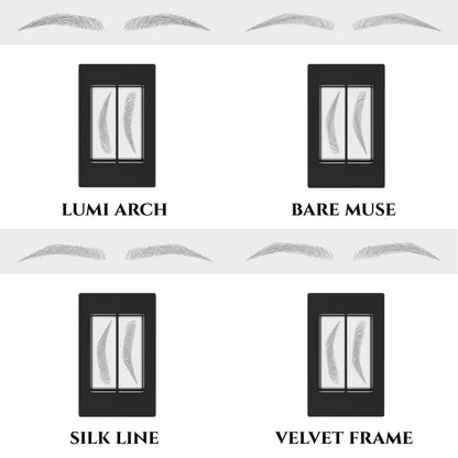Kit Timbro per Sopracciglia Effetto Microblading Resistente all’Acqua